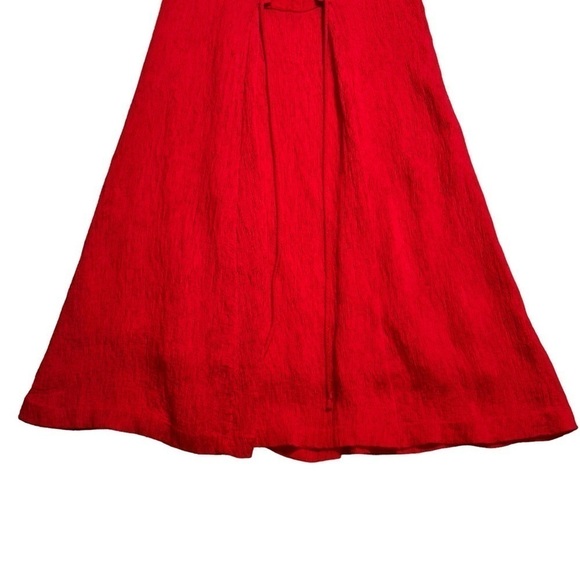 Anthropologie Maeve Red Juliet Corset Mini Dress US 4 - Picture 5 of 10